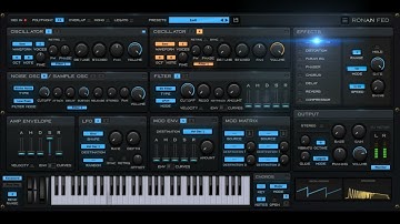 RONAN FED  FREE PNEUMA-  ARPS AND SOUNDS -  SOFT MUSIC