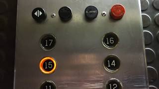 Otis Touch Sensitive/KONE Traction Service Elevators at Fairmont Le Chateau Frontenac, Quebec, QC