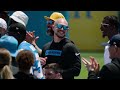 New DC Chris O’Leary Mic’d Up at Energetic OTAs | LA Chargers