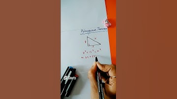 Pythagoras Theorem || How to solve || #shorts #theorems
