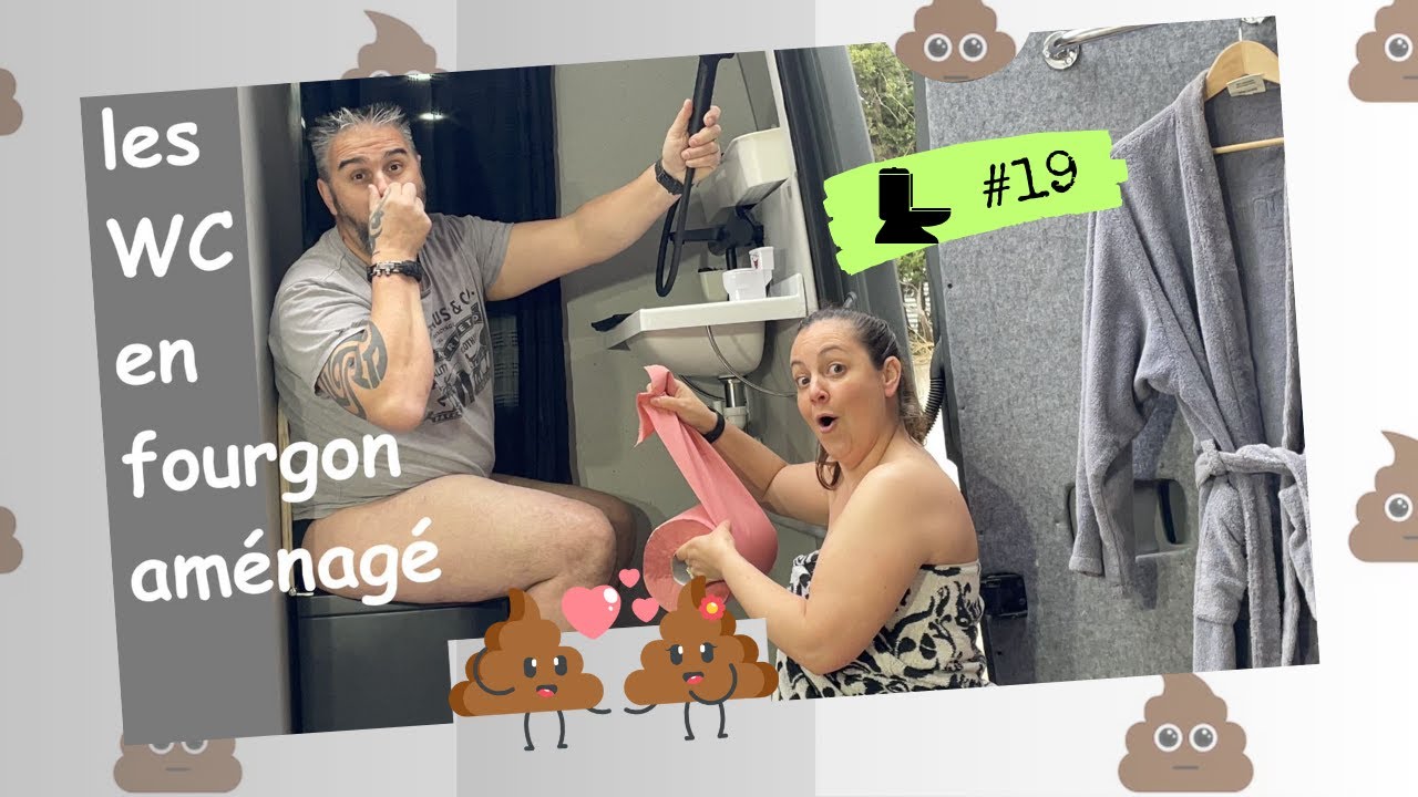 Intimité : toilette, WC et salle de bain en fourgon aménagé  🚽💩 : une histoire de pipi caca
