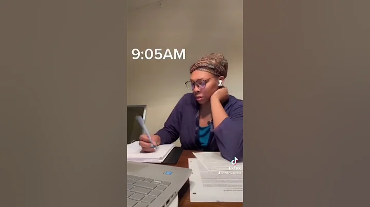 Online college: Day in the life with Mary #shorts