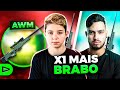 THURZIN vs. JORDAN!! X1 DE AWM NA LOUD FREE FIRE!!