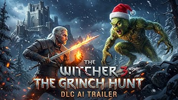 The Witcher 3 DLC: The Grinch Hunt | AI Video Trailer (Concept)