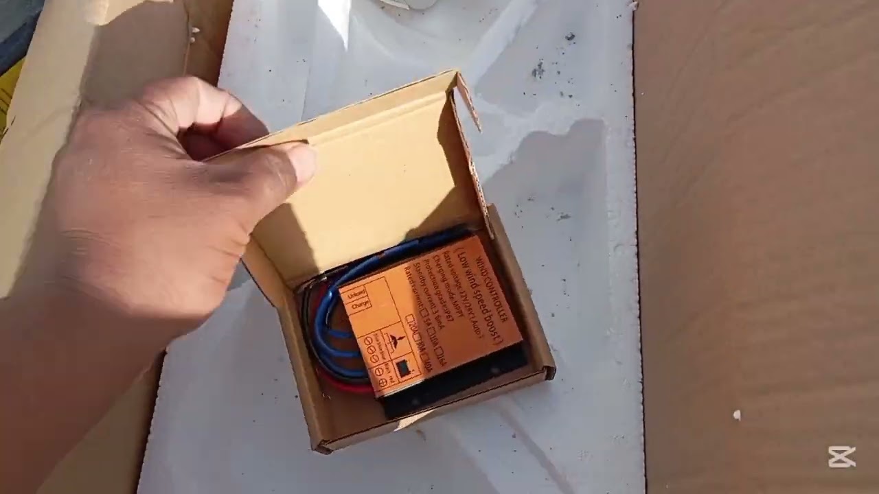 Wind Terbine 24v,400watt today installed our First Renewable energy of wind terbine installed.