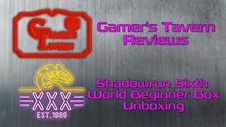 Unboxing: Shadowrun Sixth World Beginner Box