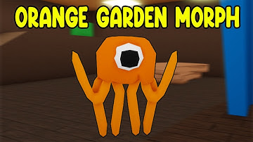 UPDATE - How To Find ORANGE  GARDEN MORPH in Find The Backrooms Morphs