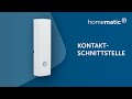 Homematic IP | Kontakt-Schnittstelle