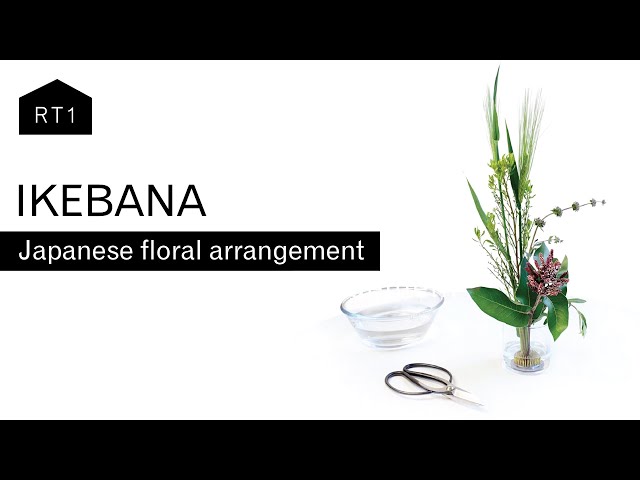 HOW TO MAKE A SIMPLE IKEBANA ARRANGEMENT - YouTube