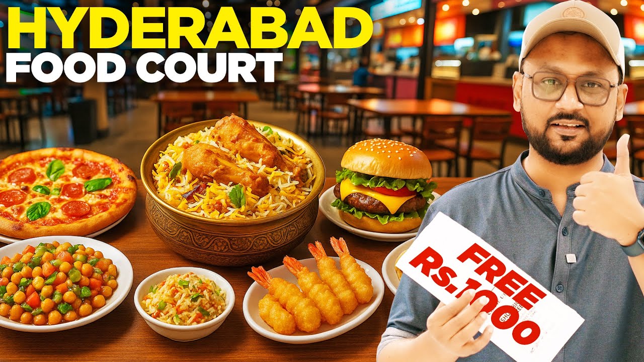 Hyderabad ka Food Court | Best Shopping & Food Experience at Chase Up Mall