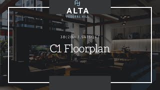 Construction Sneak Peek: C1 Floorplan