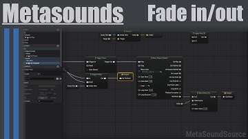 UE5 Metasounds fade in and out tutorial