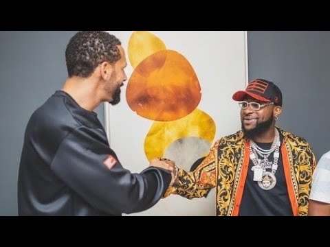 Watch Davido Play "Touch" Football With Rio Ferdinand of Manchester United