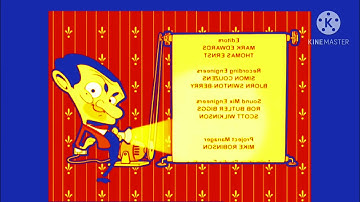 Mr Bean End Title in Robot Flop Effect