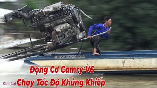 Máy Camry V6 đặc xuống võ lãi chạy tốc độ quá khủng khiếp.