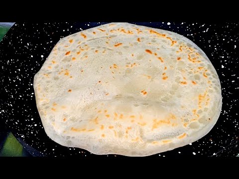 عيش الكريب بدون بيض بدون حليب بدون خلاط زى بتاع المحلات وأحسن