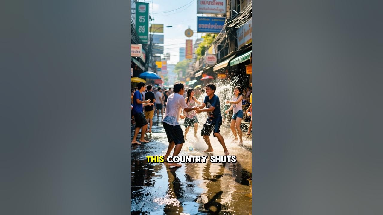 Songkran: Why Thailand Stops for a Massive Water Fight! 💦 Songkran: Why Thailand Stops for a Massive Water Fight! 💦