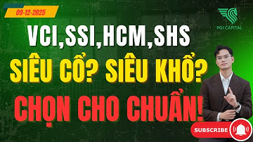 VCI, SSI, HCM, SHS Có Còn Là Siêu Cổ? Hay Sắp Thành Siêu Khổ? Cách Chọn Chuẩn Cho NĐT | 09/12