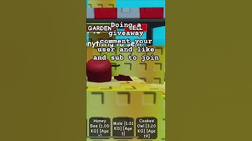 Doing a give to join drop your user in the comments #roblox #growagarden #gaming