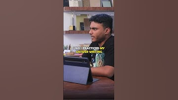 UPSC Mains - Studying or Answer Writing ? ft. AIR - 629 #shorts #upscmotivation #tamil  #upsctopper