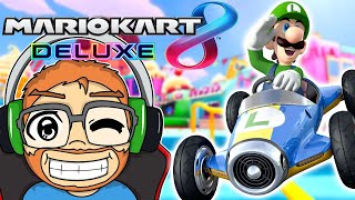 Mario Kart 8 Deluxe - Finishing up 50cc & Getting 100cc Gold Cups LIVE!