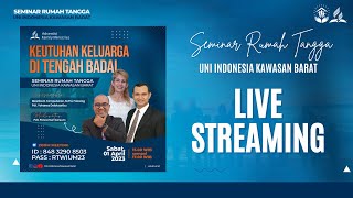 🔴 Live - Keutuhan Keluarga di Tengah Badai | Seminar Rumah Tangga