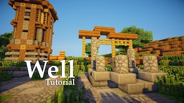 Minecraft Medieval Well Tutorial