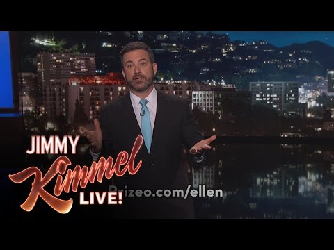 Jimmy Kimmel Thanks Ellen DeGeneres For Her Generosity