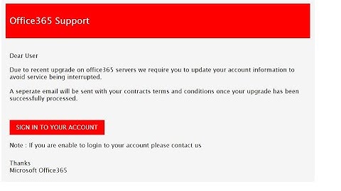 Office 365 FUD Sender Inbox 2021