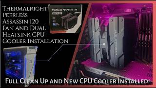 Thermalright Assassin 120 CPU Cooler installation and Review Thermalright Assassin 120 CPU Cooler installation and Review