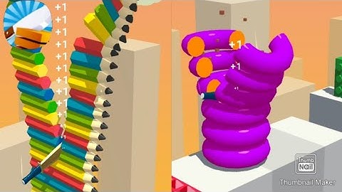 Slice it all ! Very relaxing and satisfying All Levels Gameplay walkthrough