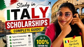 Italy Scholarships 🇮🇹| Requirements, Documents, Mistakes to Avoid