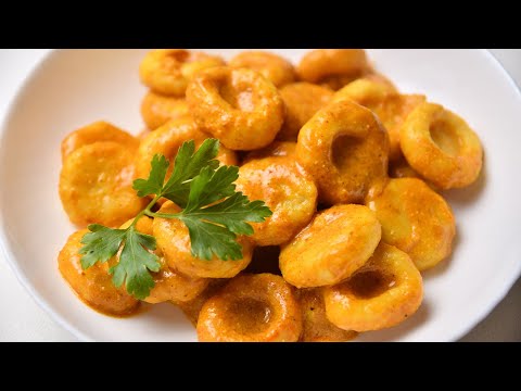 КАРТОФЕЛЬНЫЕ НЬОККИ В ПРЯНОМ ОРЕХОВОМ СОУСЕ