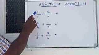 Basic Fraction AdditionSimple Explanation  Tamil