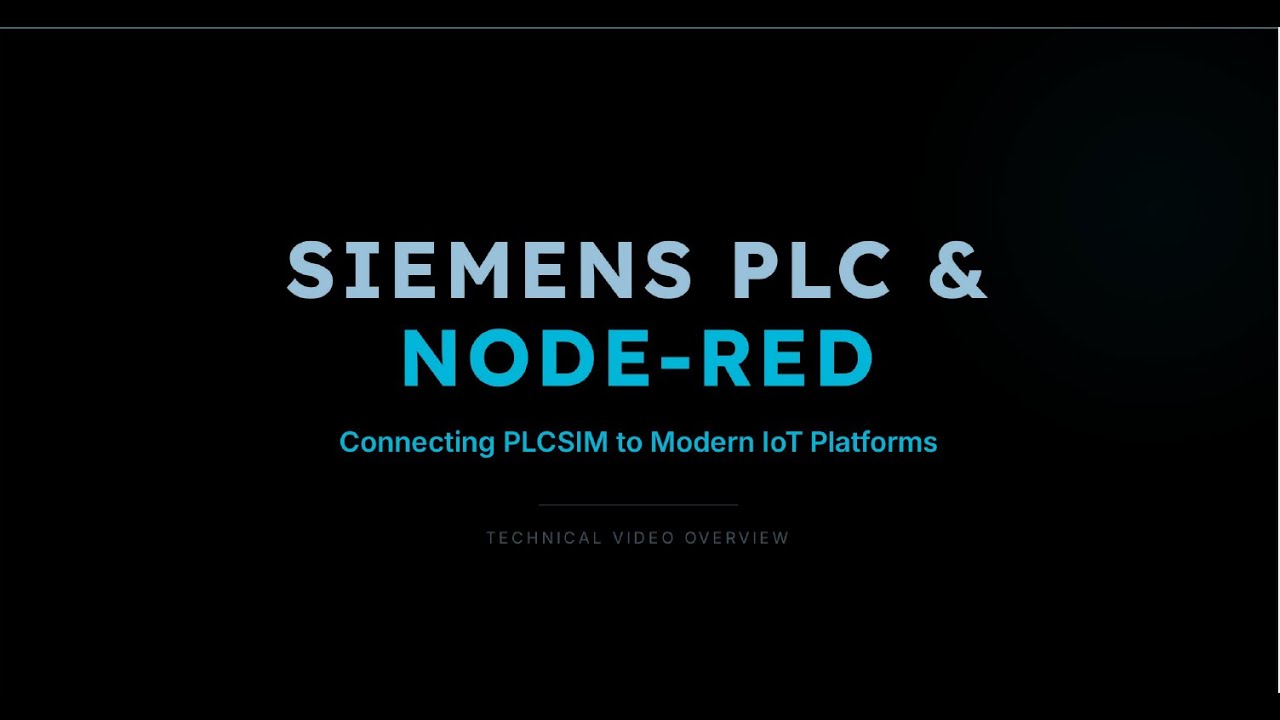 Siemens PLC to Node-RED via Modbus TCP: Full Integration Guide