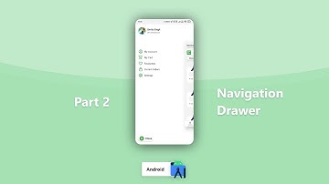 Navigation Drawer | PART 2 | Ecommerce application UI design in android studio | Monkey is coding |