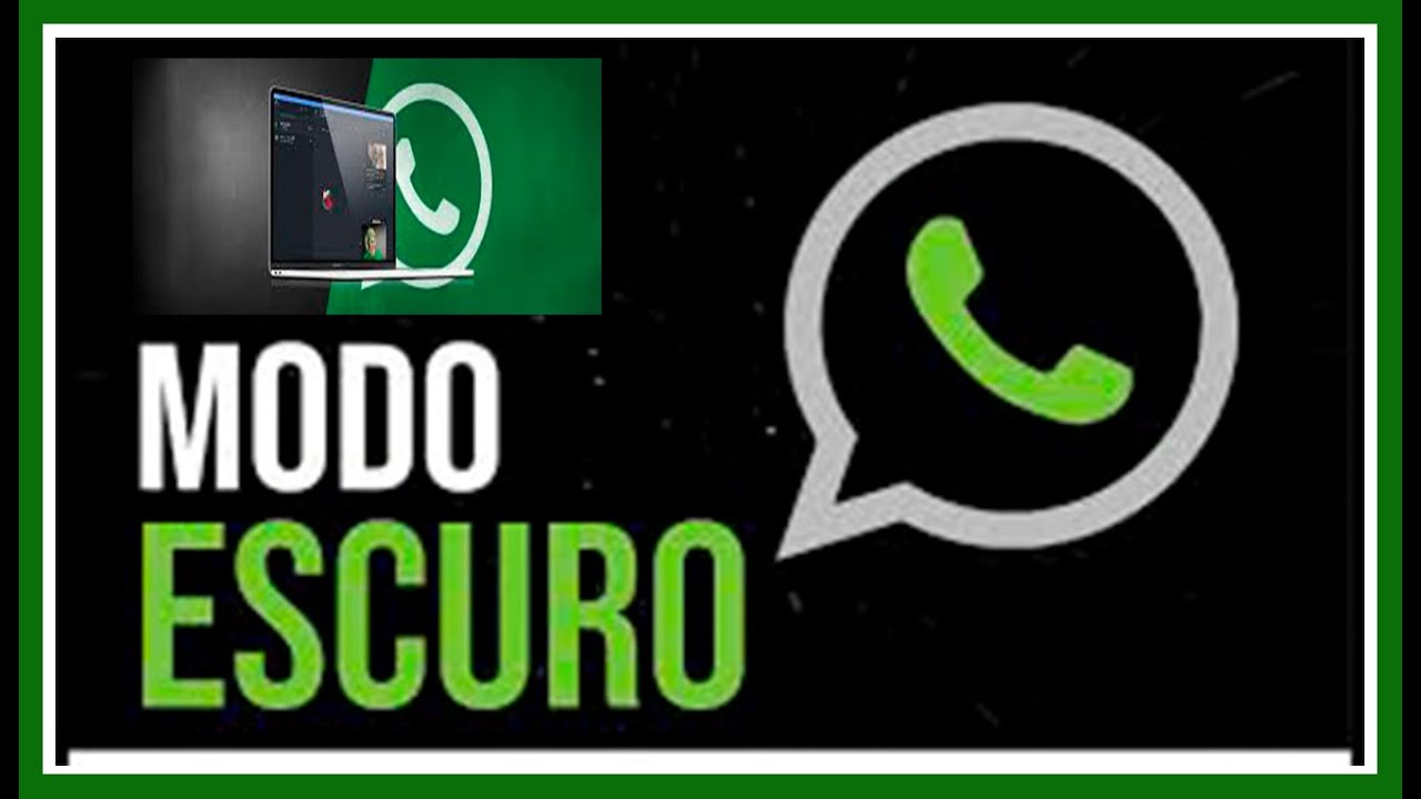 SAIU E LIBEROU PRA TODOS! COMO ATIVAR O TEMA ESCURO NO WHATSAPP WEB ...