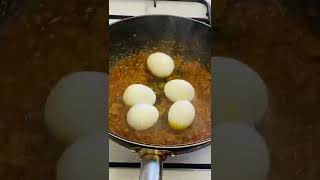 Restaurant style egg gravy, Dimer Korma