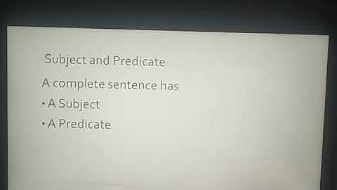 Class 4 | Subject predicate | parts of sentences | english grammar Explained by Shaila Goel