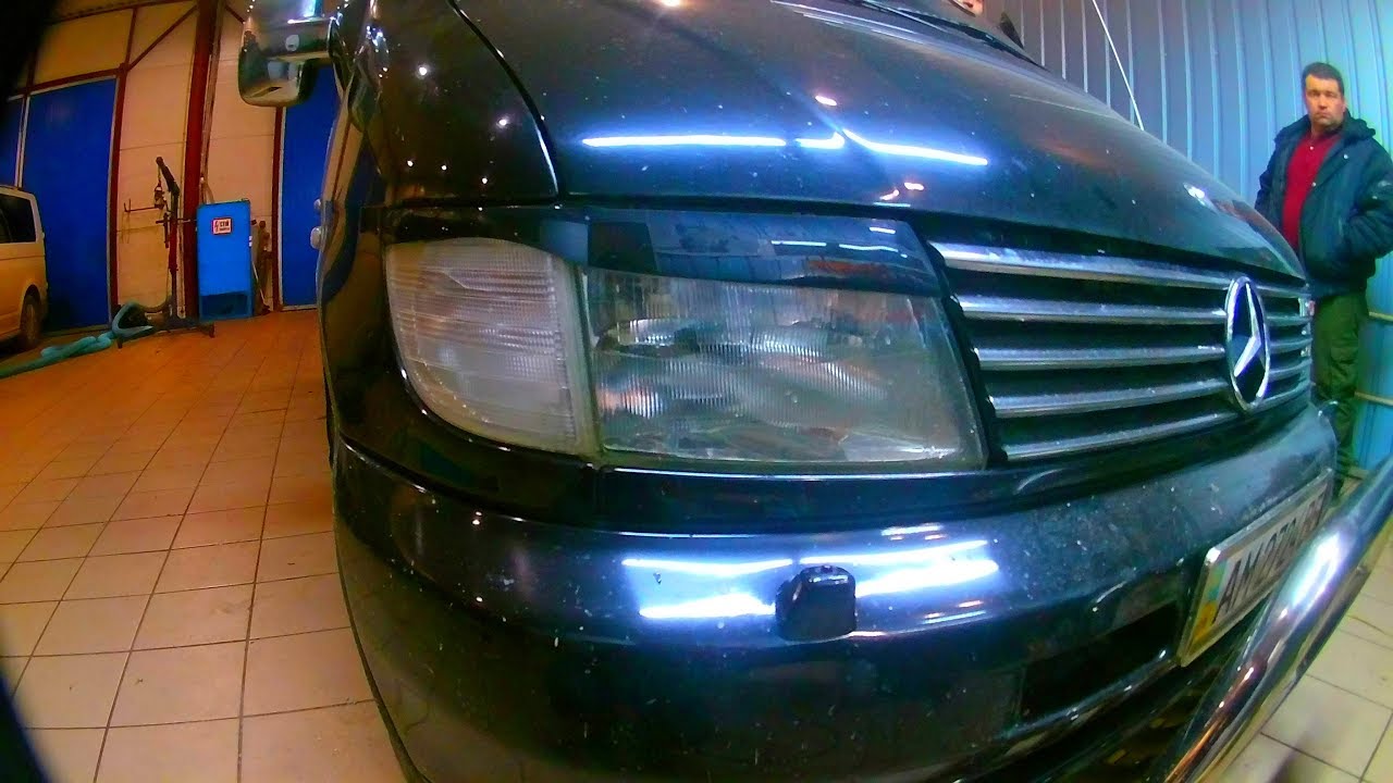 Замена стекла мерседес вито