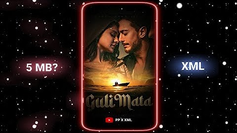 GULI MATA new trend 📈  status video edit alight motion xml by PP X XML