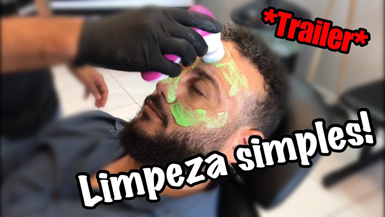 Limpeza de pele masculina!