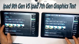 iPad 9TH Generation Vs iPad 7TH Generation Graphics Test | Rock YT Gaming