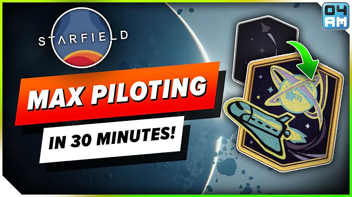 Starfield FASTEST Way To Level Up Piloting Skill - Class C Spaceships in 30 Minutes!