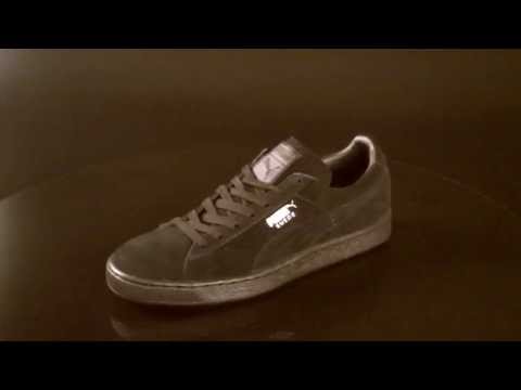 puma suede classic black dark shadow