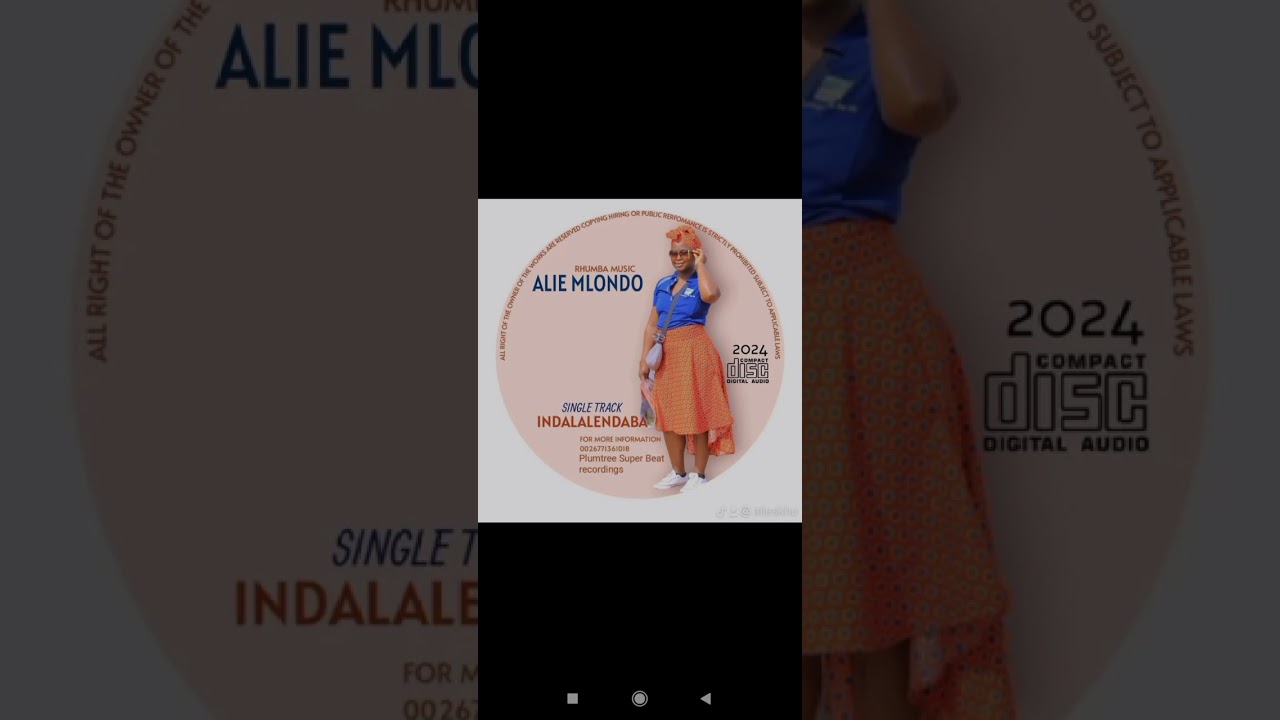 Alie Mlondo single track of Rumba music 2024 INDALA LENDABA 
