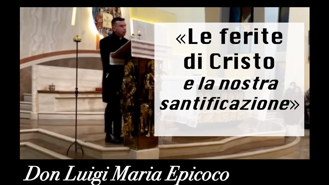 Le ferite di Cristo e la nostra santificazione - Don Luigi Maria ...