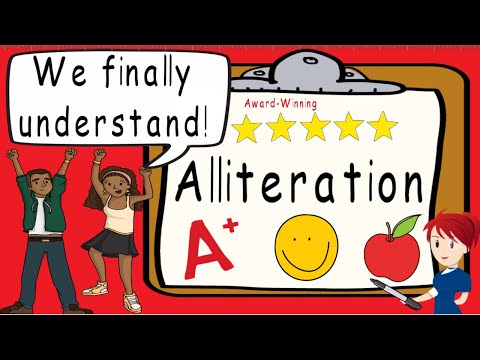 Alliteration | Award Winning Alliteration Teaching Video | What is Alliteration?