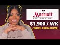 No phone jobs at marriott  equipment provided  hiring now