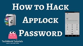 How to Hack AppLock Password | TechWonk Tutorials screenshot 5